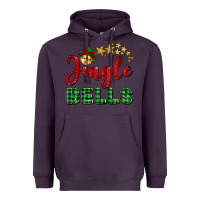 Plum christmas jingle bells Heavyweight Hoodie - BarkalooDesign