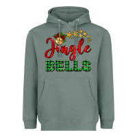 Sage christmas jingle bells Heavyweight Hoodie - BarkalooDesign