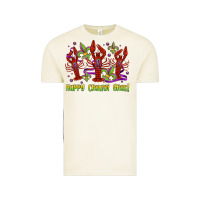 Vintage Arctic happy crawdi gras mardi gras carnival Vintage Tee - Jasminsmagicworld