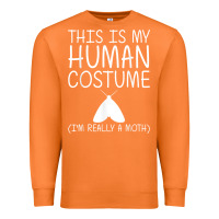 Carrot moth easy halloween human costume insect owlet diy gift t shirt Premium Sweatshirt - trangStudio