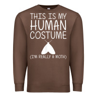 Chestnut moth easy halloween human costume insect owlet diy gift t shirt Premium Sweatshirt - trangStudio