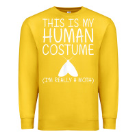 Lemon moth easy halloween human costume insect owlet diy gift t shirt Premium Sweatshirt - trangStudio