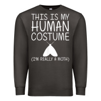 Smoke moth easy halloween human costume insect owlet diy gift t shirt Premium Sweatshirt - trangStudio