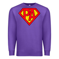 Purple physician assistant super hero pa costume halloween gifts t shirt Premium Sweatshirt - trangStudio