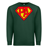 Sports Green physician assistant super hero pa costume halloween gifts t shirt Premium Sweatshirt - trangStudio