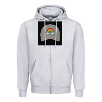 Heather Grey capt america Zipper Hoodie - Rosma