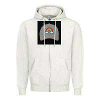 Oatmeal Heather capt america Zipper Hoodie - Rosma