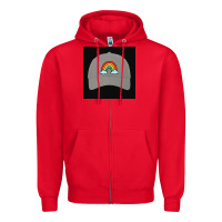 Red capt america Zipper Hoodie - Rosma