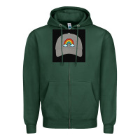 Sports Green capt america Zipper Hoodie - Rosma