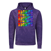 Cloud Purple Rights rights rights pride Vintage Hoodie - CowGirlArtShop