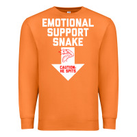 Carrot Mens Crude Humor Inappropriate Emotional Support Snake Halloween Premium Sweatshirt - trangStudio