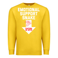 Lemon Mens Crude Humor Inappropriate Emotional Support Snake Halloween Premium Sweatshirt - trangStudio
