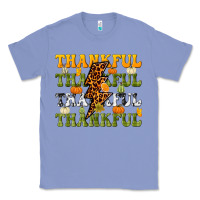 Colony Blue Thankful Thankful Thankful Classic Tee - NancyCooperArtShop