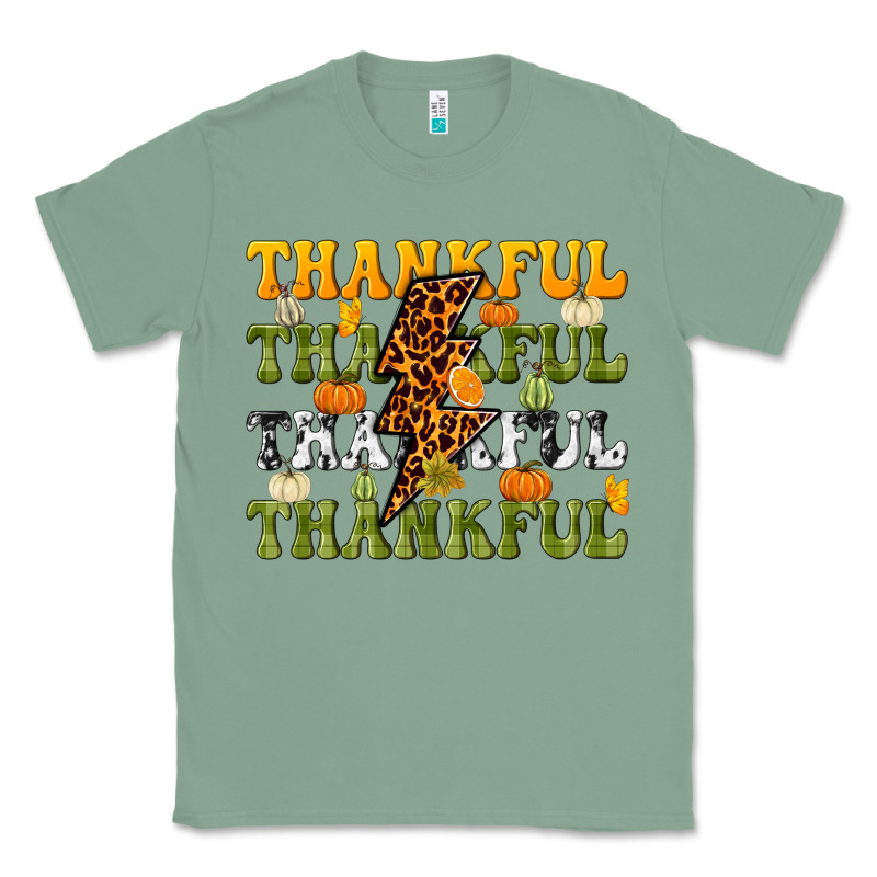 Thankful Thankful Thankful Classic Tee by NancyCooperArtShop | Teevron