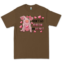 Cacao Valentine's Day Don't Go Bacon My Heart Premium Tee - RanaPortraitStore
