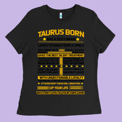 Taurus Facts Ladies Tee Designed By Bettercallsaul