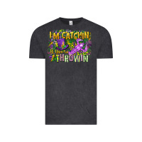 Vintage Black im catchin if youre throwin Vintage Tee - CowGirlArtShop