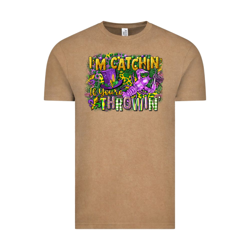 Im Catchin If Youre Throwin Vintage Tee by CowGirlArtShop | Teevron