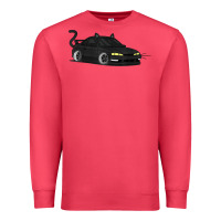 Cardinal spooky halloween jdm s14 silvia 240sx black cat illustrated t shirt Premium Sweatshirt - trangStudio