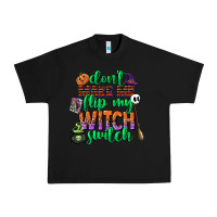 Black dont make me flip my witch switch Urban Heavy Tee - CowGirlArtShop