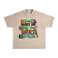 French Oak dont make me flip my witch switch Urban Heavy Tee - CowGirlArtShop
