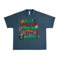 Midnight Navy dont make me flip my witch switch Urban Heavy Tee - CowGirlArtShop