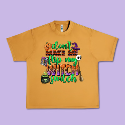 Dont Make Me Flip My Witch Switch Urban Heavy Tee Designed By Cowgirlartshop