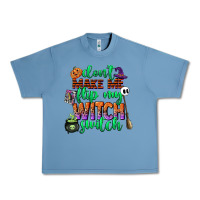 Pebble Blue dont make me flip my witch switch Urban Heavy Tee - CowGirlArtShop