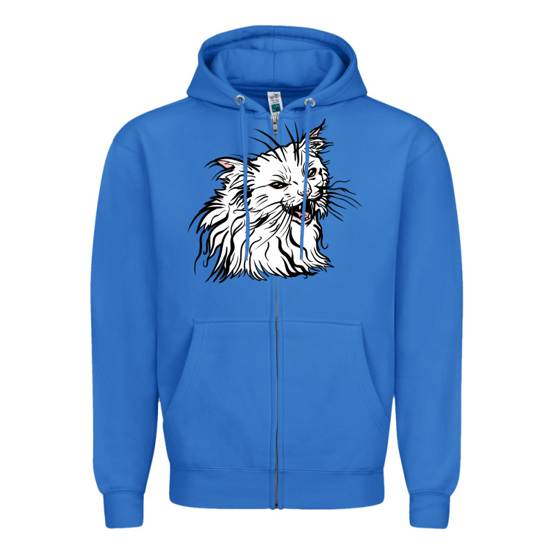 Drawing Cat Zipper Hoodie by RacoonDesign | Teevron