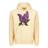 Pina Colada Purple Lilac Flower Premium Hoodie - LillyAllenDesigns
