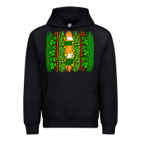 Black st patricks  brushstrokes Urban Hoodie - AdoDesignShop
