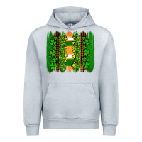 Heather Grey st patricks  brushstrokes Urban Hoodie - AdoDesignShop