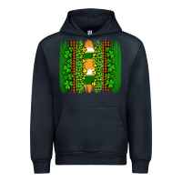 Navy st patricks  brushstrokes Urban Hoodie - AdoDesignShop