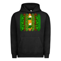 Pigment Black st patricks  brushstrokes Urban Hoodie - AdoDesignShop