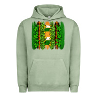 Pigment Oil Green st patricks  brushstrokes Urban Hoodie - AdoDesignShop
