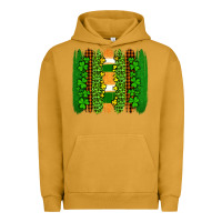 Pigment Peanut Butter st patricks  brushstrokes Urban Hoodie - AdoDesignShop