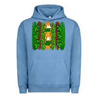 Pigment Pebble Blue st patricks  brushstrokes Urban Hoodie - AdoDesignShop