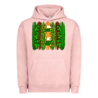 Pigment Salmon st patricks  brushstrokes Urban Hoodie - AdoDesignShop