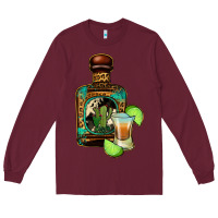 Burgundy Tequila Squad Long Sleeve Tee - Jasminsmagicworld