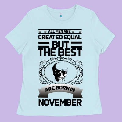 November Ladies Tee Designed By Bettercallsaul
