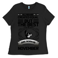 Black NOVEMBER Ladies Tee - Bettercallsaul