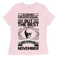 Bubblegum Pink NOVEMBER Ladies Tee - Bettercallsaul
