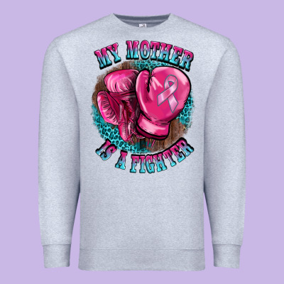 My Mother Is A Fighter Premium Sweatshirt Designed By Barkaloodesign