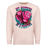 Pale Pink my mother is a fighter Premium Sweatshirt - BarkalooDesign
