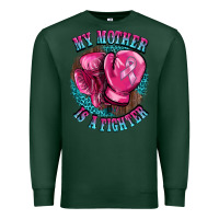 Sports Green my mother is a fighter Premium Sweatshirt - BarkalooDesign