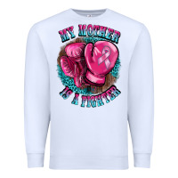 White my mother is a fighter Premium Sweatshirt - BarkalooDesign
