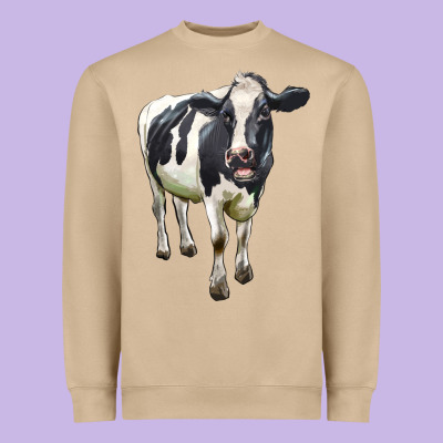 Holstein Bull Heavyweight Sweatshirt Designed By Lillyallendesigns
