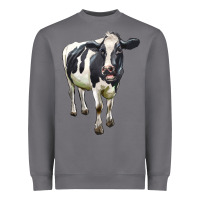 Storm Holstein Bull Heavyweight Sweatshirt - LillyAllenDesigns