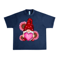 Navy valentine's day with sunflowers gnomes Urban Heavy Tee - RanaPortraitStore