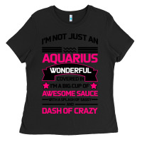 Black Aquarius Woman Ladies Tee - Bettercallsaul